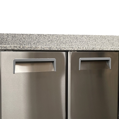 Table à pizza réfrigérée 3 portes - COOL HEAD 