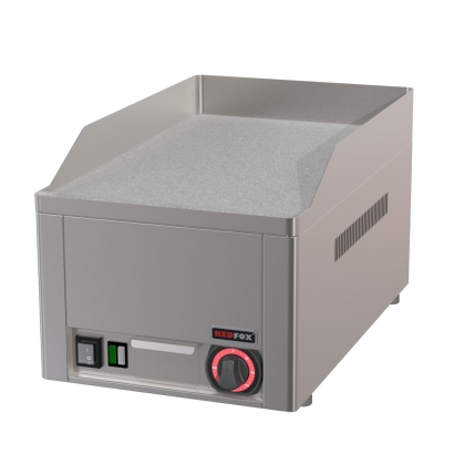 Plaque de Cuisson 32x48 - Plateau Lisse Chromée - Electrique