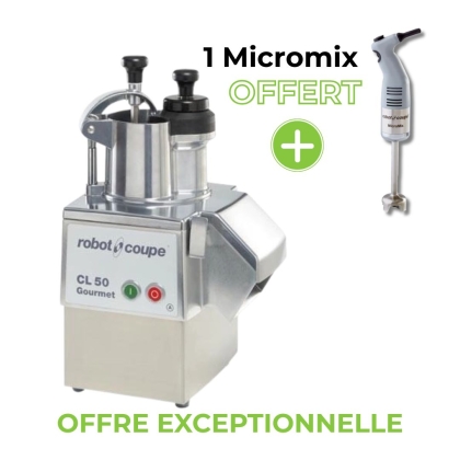 Coupe Légumes Monophasé CL50 Gourmet