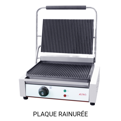 Grill Panini Électrique Rainure Medium