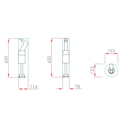 Mixeur Plongeant Mini Vitesse Variable Tube 160 mm