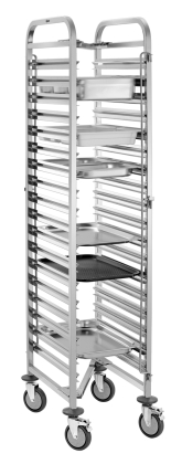 Chariot Gastronormes -18 niveaux