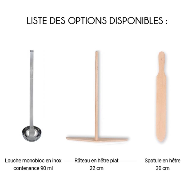 Louchette et spatule inox et hêtre Achat/Vente au meilleur prix