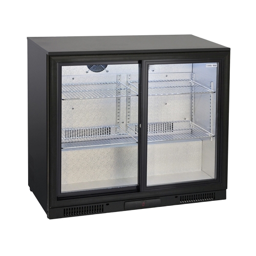 Frigo Esta vitrine double porte coulissantes 945 L