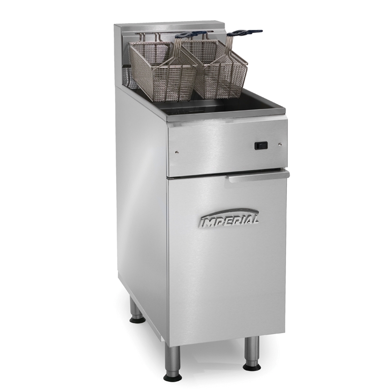 Friteuse électrique - 22 litres - 22 kW - avec système de filtration d'huile