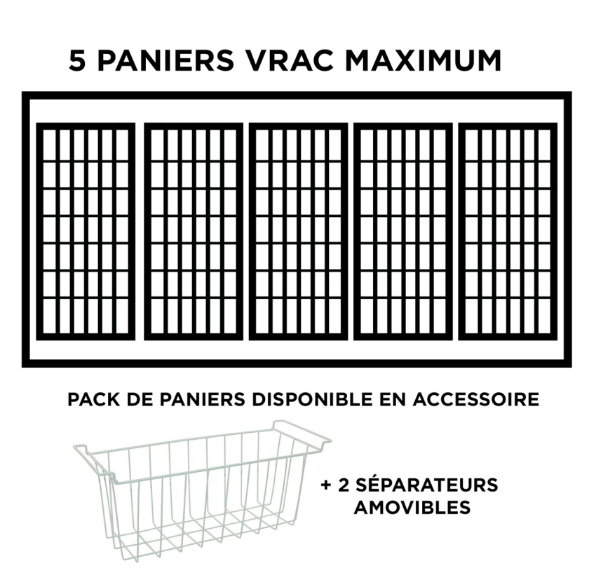 Congélateur coffre portes coulissantes vitrées 500 Litres disponible sur  Chr Restauration