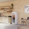 Armoire à Boissons Ventilée Vitrée 347L Blanc