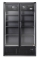 Armoire à boissons ventilée noire - 1200 L 