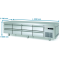 Meuble soubassement positif GN1/1,  8 tiroirs - 359L