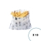 Pack 10 Emballage Frites Magic Bag Snack