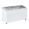 Congélateur coffre 500 L - Portes vitrées coulissantes