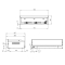Plaque de cuisson 97x48 - Plateau lisse - Gaz