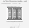 Congélateur professionnel, portes vitrées coulissantes 200 L - Déclassé