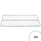 Lot de 4 - Grilles Inox GN1/1, Spécial Cuisson - 12 Fils Ø 4 mm, 1 Traverse Ø 7 mm
