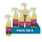 Pack De 6 Spray Dégraissant Multi-Usages