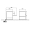 Lave-Verre 14L, Panier 450x450mm, 4 programmes - avec Adoucisseur