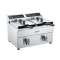 Friteuse induction double bac 2 x 8L - Déclassé
