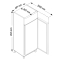 Armoire Pâtisserie Positive - Blanc - 602L