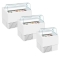Congélateur de Crème Glacée Vitrine Plate, 6 Bacs