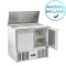 Saladette GN1/1 Top Granit 2 portes - Déclassé