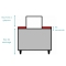 Machine à Glace En Grains 300Kg/J - Bac Stockage 275-340 Kg - Top kit