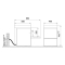 Lave-Verre 8L, Panier 400x400mm