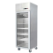 Armoire compacte négative vitrée inox - 410 L