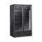 Armoire à boissons ventilée noire - 1200 L 