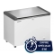 Congélateur coffre - 266 L - Porte inox