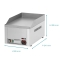 Plaque de cuisson 32x48 -Plateau Lisse - Electrique