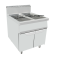 Friteuse gaz sur coffre P700 - 2x16 L 