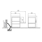 Lave-Verre 14L, Panier 450x450mm, 4 programmes