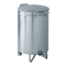 Poubelle inox cylindrique - 100L